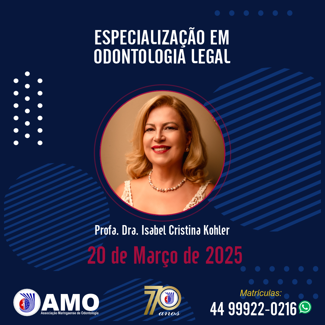 Especialização em Odontologia Legal