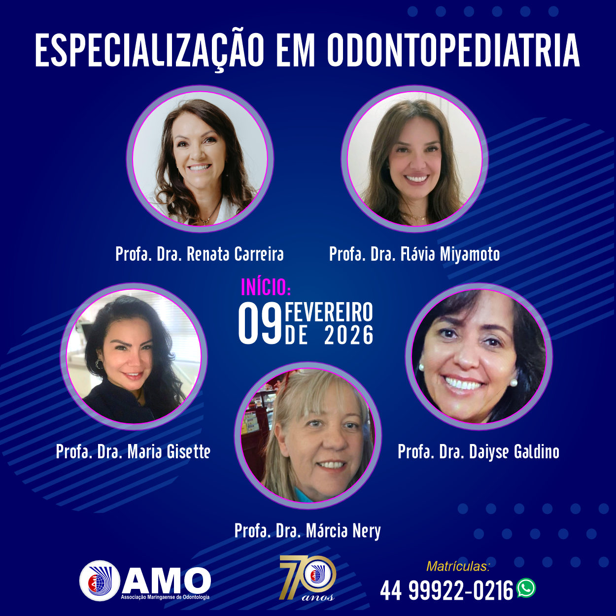 Especialização em Odontopediatria