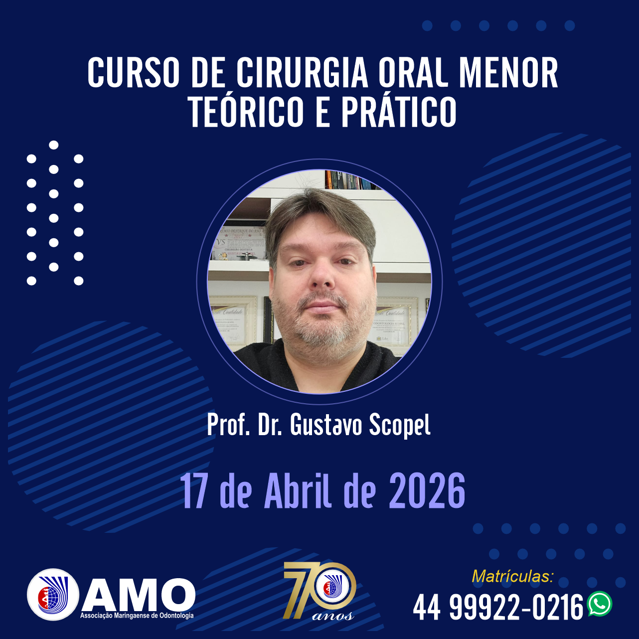 Curso de Cirurgia Oral Menor – Teórico e Prático